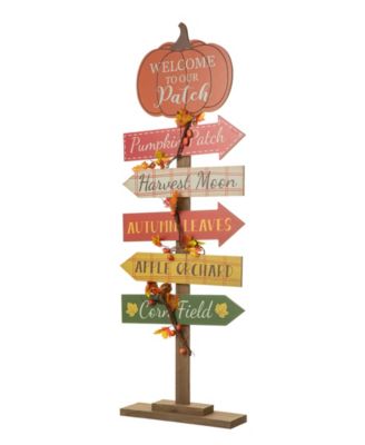 Fall Pumpkin Patch Porch Sign, 42.50"