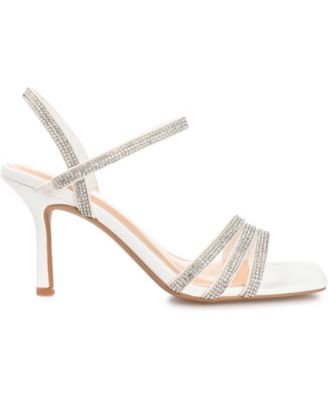 Women's Coraa Rhinestone Strappy Stiletto Sandals