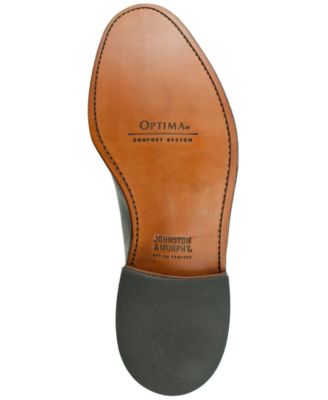 johnston & murphy men's melton cap toe
