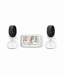 VM75-2 5" Remote Pan Scan Video Baby Monitor, 3-Piece Set