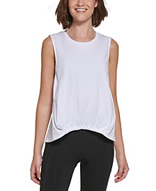 Women's Cotton Cinched High-Low Top
