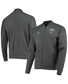Men's Charcoal D.C. United Bomber Full-Zip Jacket