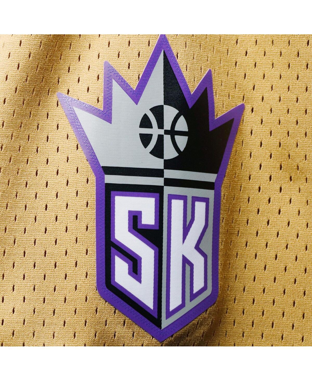 Mitchell & Ness Men's  Gold Sacramento Kings 2005-06 Hardwood Classics Swingman Shorts In Gold