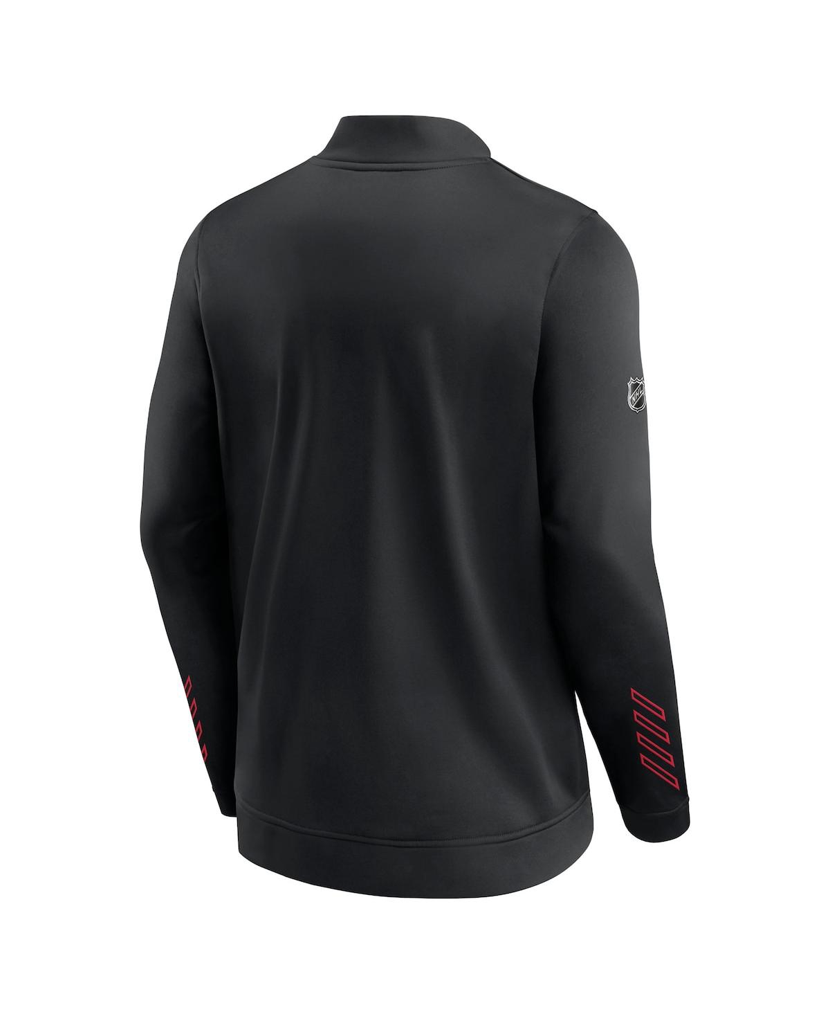 Men's FanaticsChicago Blackhawks Locker Room Full-Zip Jacket - Black