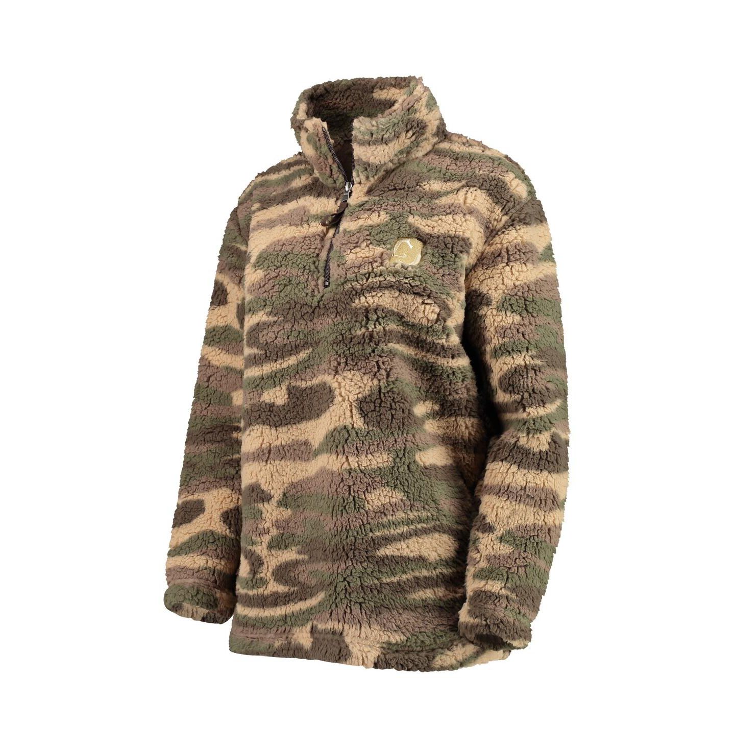 Женская куртка G-III Sports by Carl Banks Camo New Jersey Devils Sherpa Quarter-Zip — фото 2