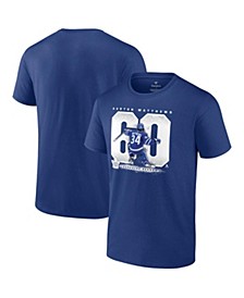Men's Branded Auston Matthews Blue Toronto Maple Leafs Goal Record T-shirt