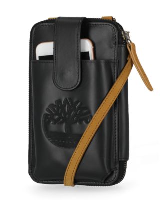 Timberland RFID Leather Phone Crossbody Wallet Bag & Reviews - Handbags ...