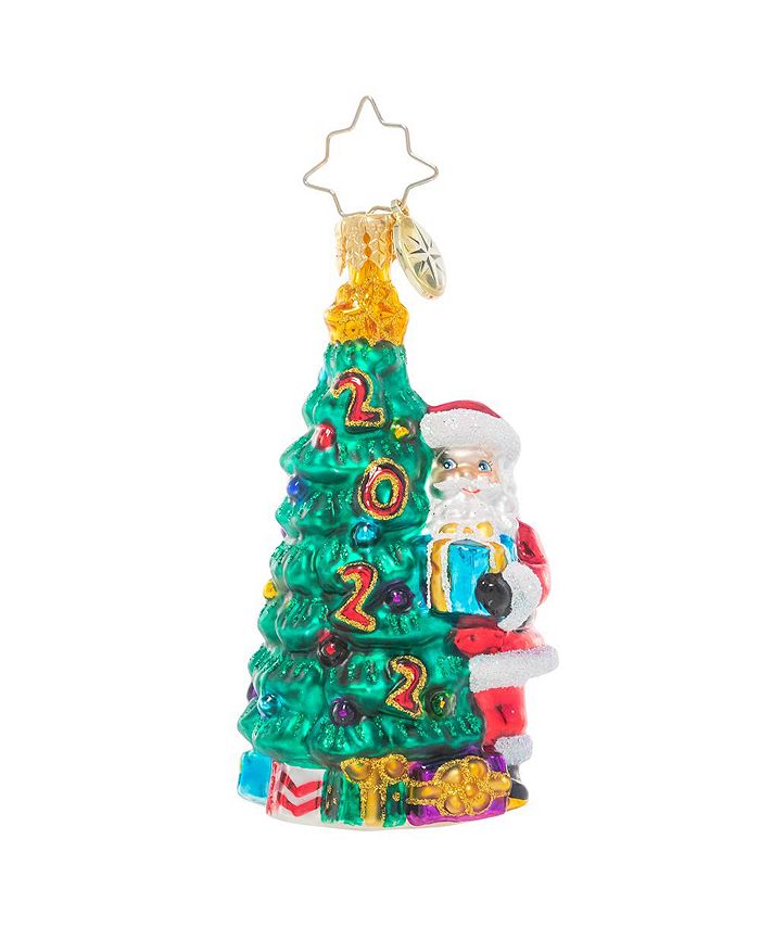 Christopher Radko Peeking Around 2022 Gem Glass Ornaments Macy's