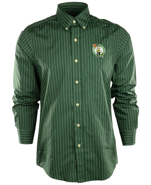Antigua Men's LongSleeve Boston Celtics ButtonDown Shirt & Reviews Sports Fan Shop By Lids