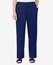 Plus Size Sloane Street Pull-On Proportioned Straight Leg Pants