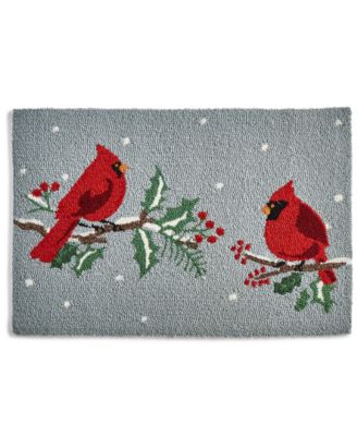 Martha Stewart Collection Cardinal Handhooked Holiday Rug 20 X 30   22078275 Fpx.tif