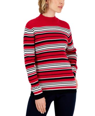 karen scott mock neck sweater