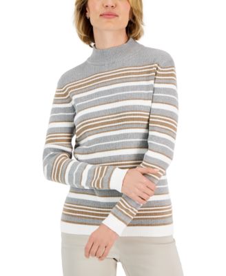 karen scott mock neck sweater