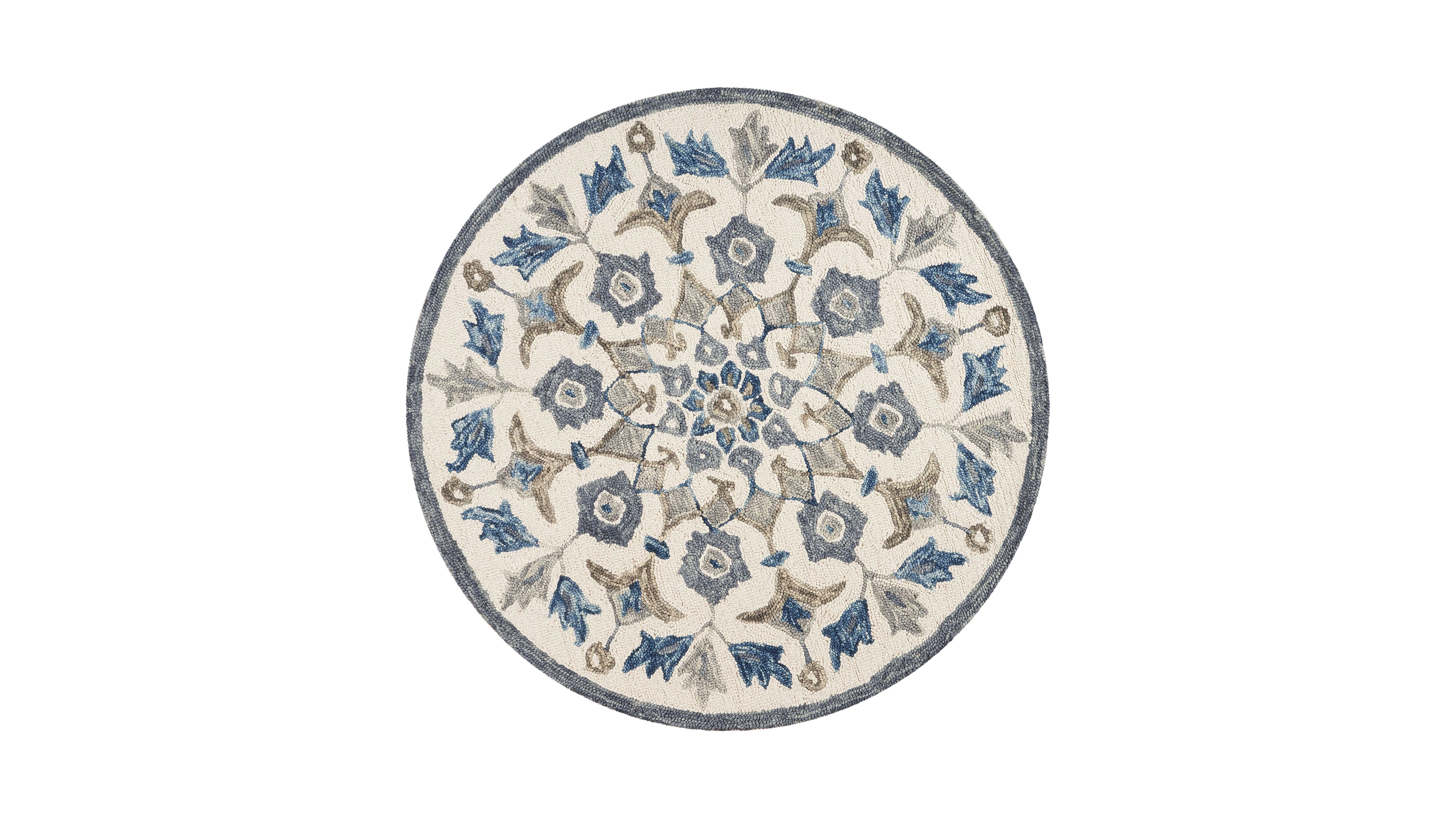 Lr Home Radiance Rdc-090 6' x 6' Round Area Rug