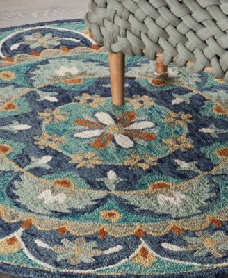 Radiance RDC-099 6' x 6' Round Area Rug