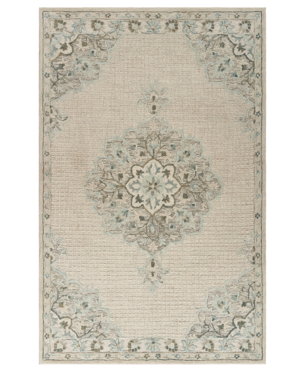 Lr Home Imperial IMP81292 7'9in x 9'9in Area Rug - Ivory