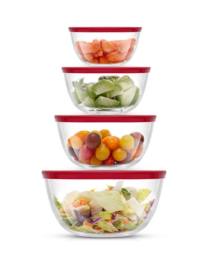 JoyJolt 24-Piece Glass Food Storage Containers with Airtight Lids
