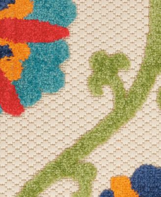 Aloha ALH19 3'6" x 5'6" Outdoor Area Rug