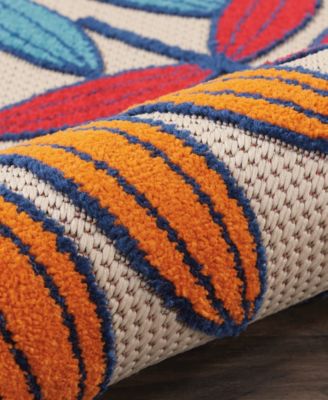 Aloha ALH18 2'8" x 4' Outdoor Area Rug