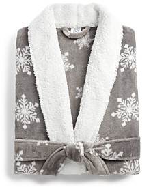 Plush Holiday Bath Robes, Created For Macy's