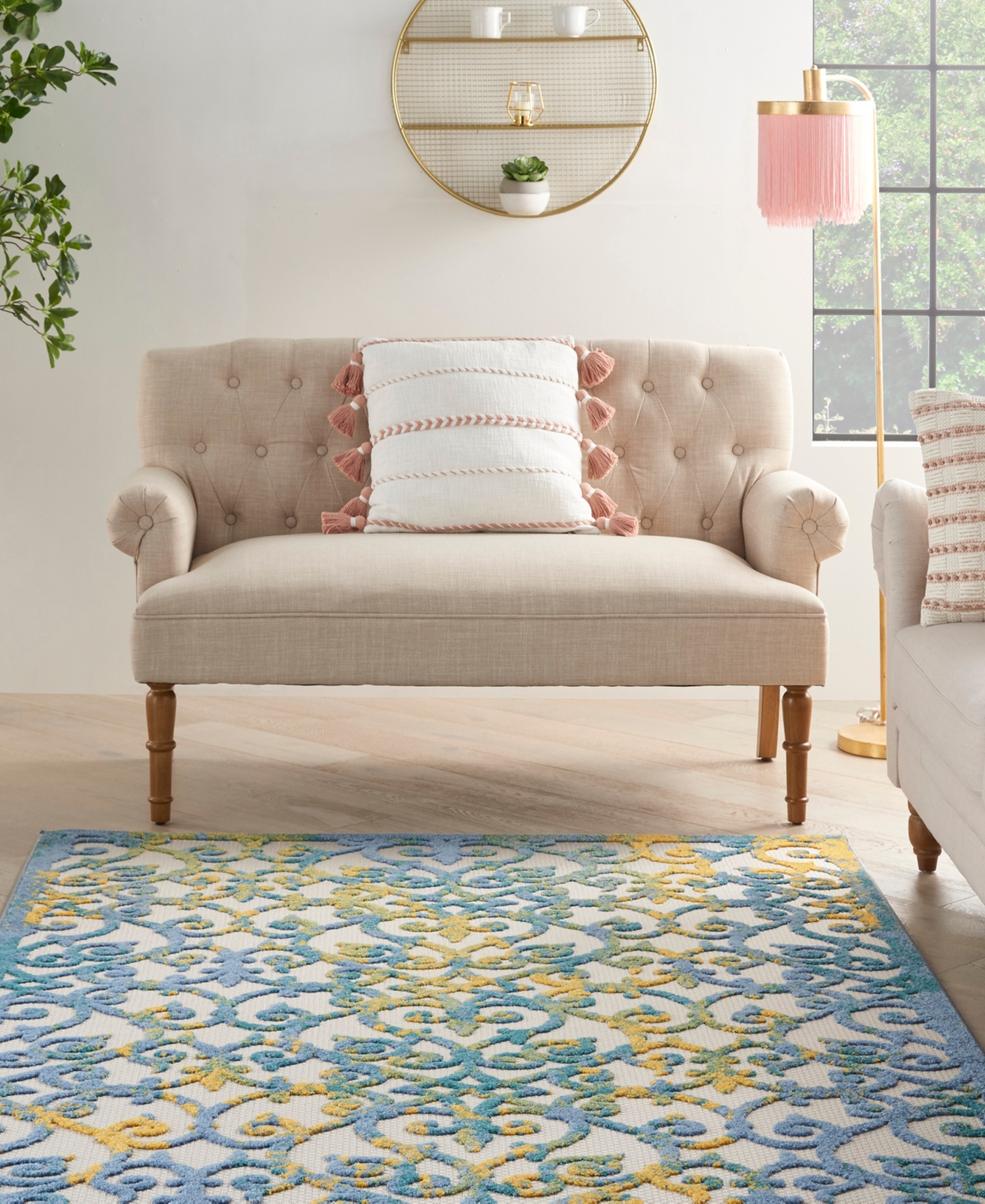 Nourison Home Aloha ALH21 3'6" x 5'6" Outdoor Area Rug