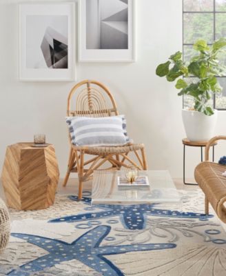 Aloha ALH24 5'3" x 7'5" Outdoor Area Rug