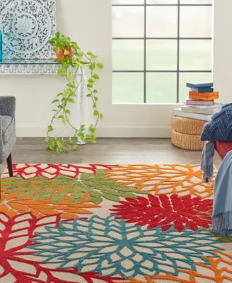 Aloha ALH05 3'6" x 5'6" Outdoor Area Rug