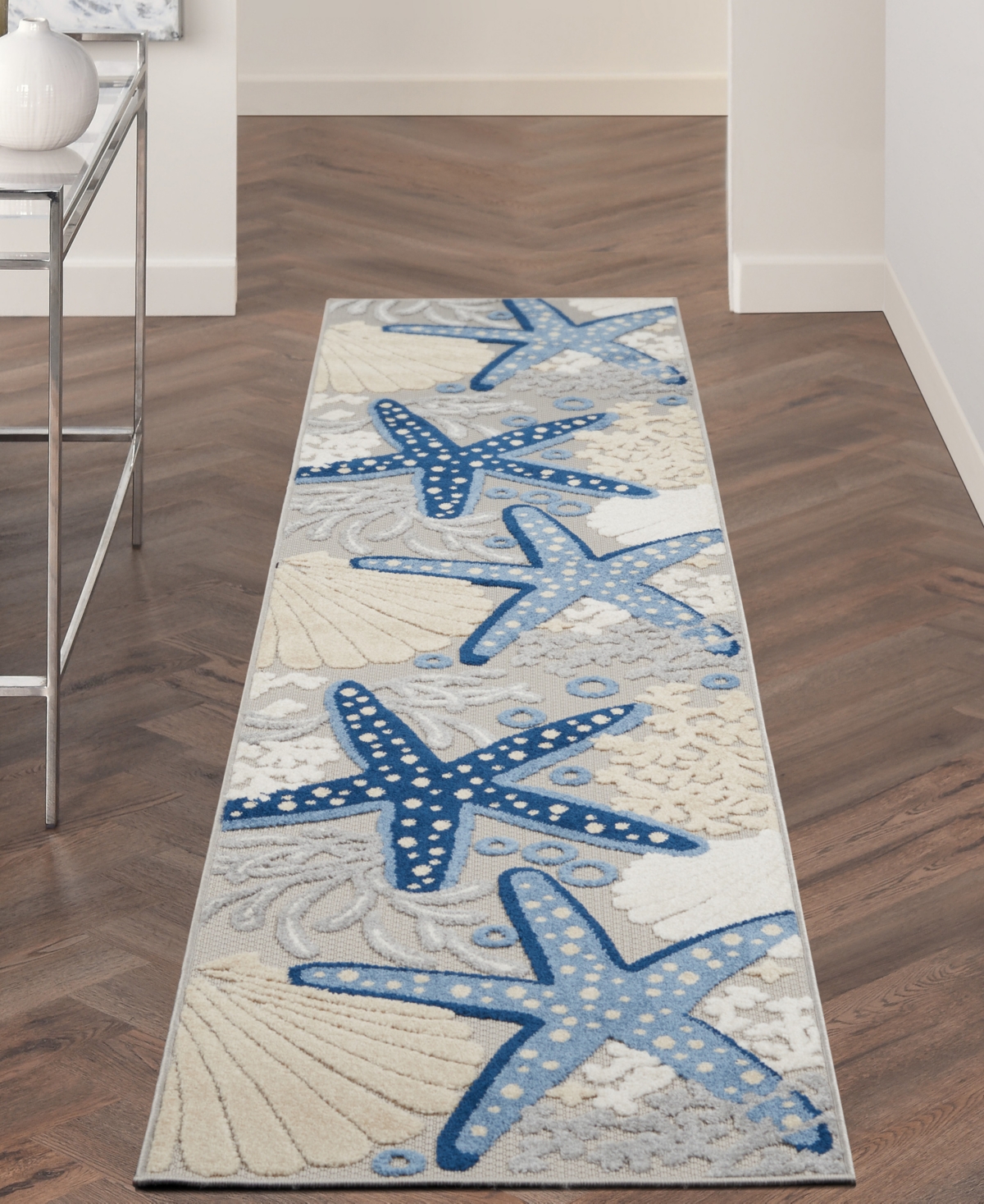 Nourison Home Aloha ALH24 Rug - Gray