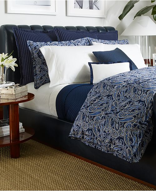 Ralph Lauren Reduced Costa Azzurra Bedding Collection 100
