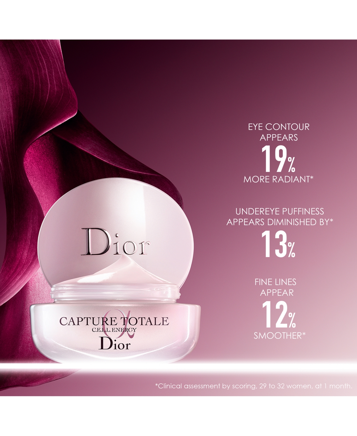 Shop Dior Capture Totale Firming & Wrinkle-correcting Eye Cream, 0.5-oz. In No Color
