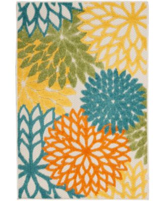 Aloha ALH05 2'8" x 4' Outdoor Area Rug