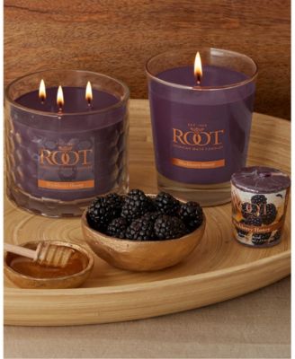 Large Veriglass Blackberry Honey Fragrance Jar Candle