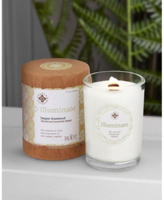Seeking Balance Illuminate Juniper Rosewood Spa Jar Candle, 6.5 oz