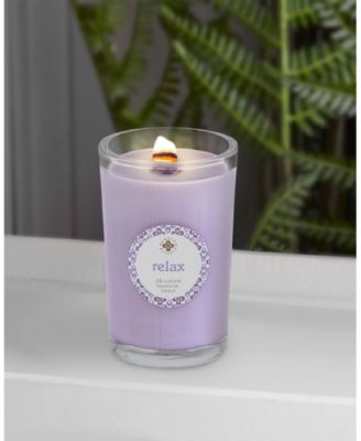 Seeking Balance Relax Geranium Lavender Spa Jar Candle, 8 oz
