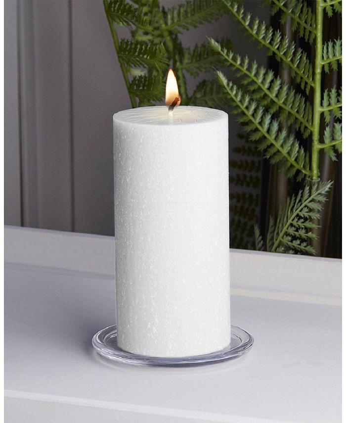 Root Candles Unscented Platinum Timberline Pillar Candle - 3" X 6", Beeswax Enriched, Made In USA - View #10