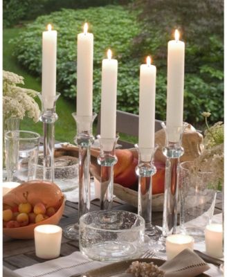 Timberline Collenette 9" Taper Candle Set, 4 Piece