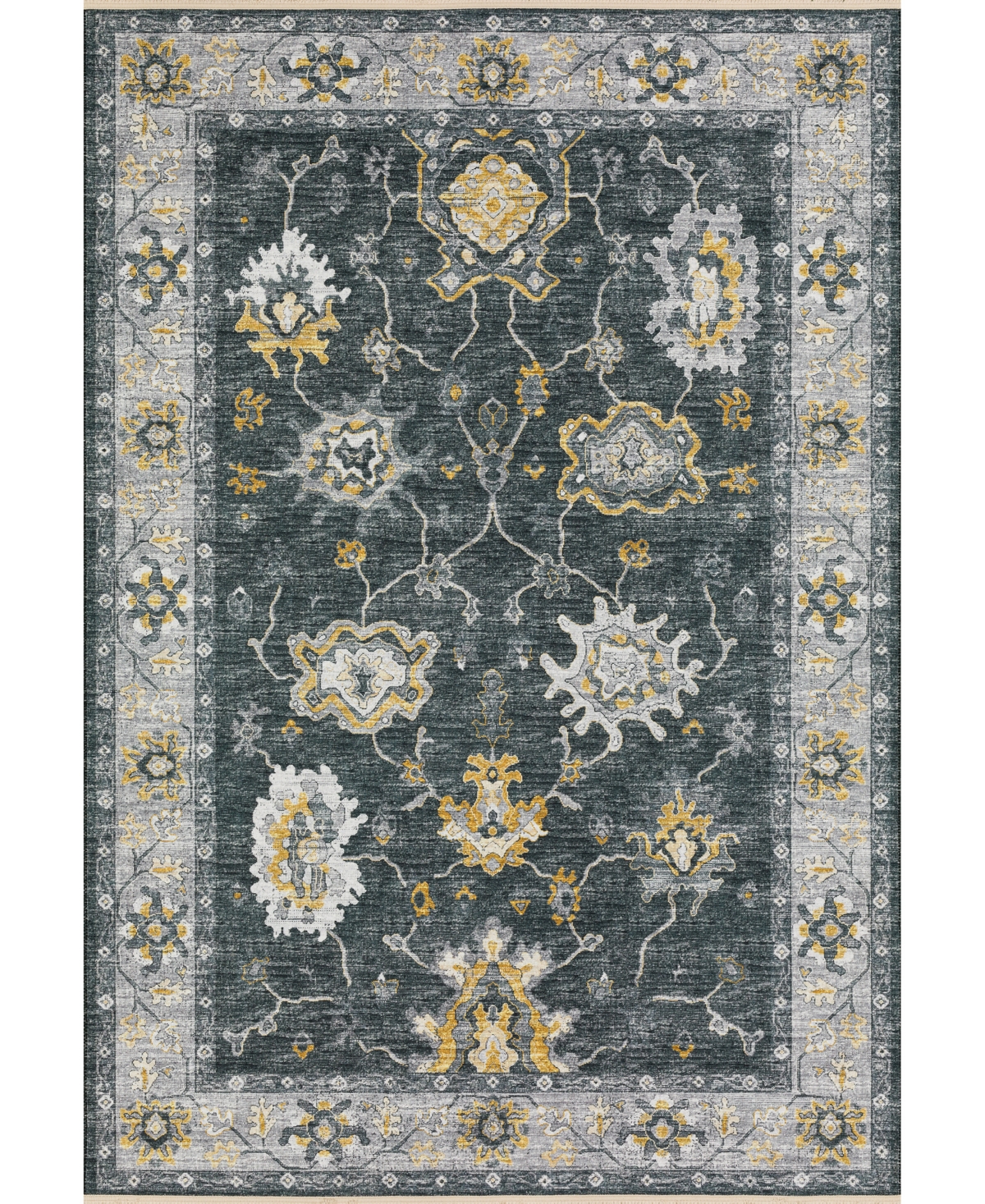 D Style Ionic IOC6 5' x 7'6in Area Rug - Midnight