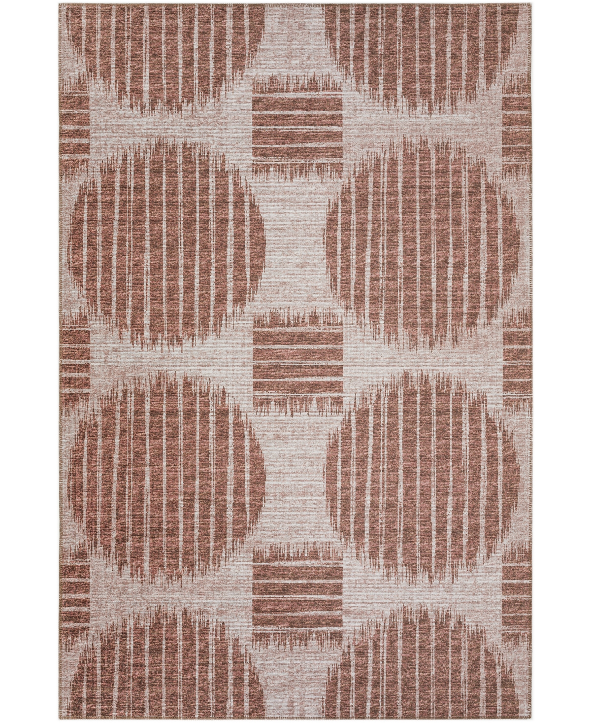 D Style Buttes BTS13 5' x 7'6in Area Rug - Sienna