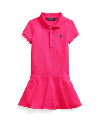 line Admit Effectiveness Polo Ralph Lauren Little Girls Stretch Mesh Polo Dress & Reviews - Dresses  - Kids - Macy's