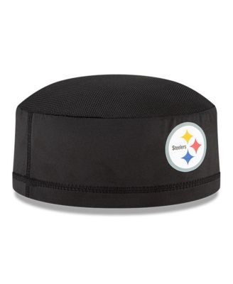 Men's Black Pittsburgh Steelers NFL Training Skully Cap