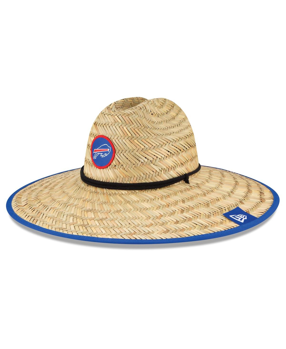 Shop New Era Men's Natural Buffalo Bills Nfl Training Camp Official Straw Lifeguard Hat