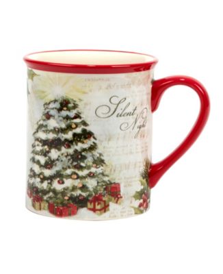 Silent Night 4 Piece Mug Set