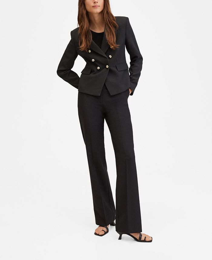 MANGO Women's DoubleBreasted Blazer Macy's