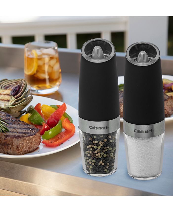 Cuisinart Gravity Salt & Pepper Mill Set Macy's
