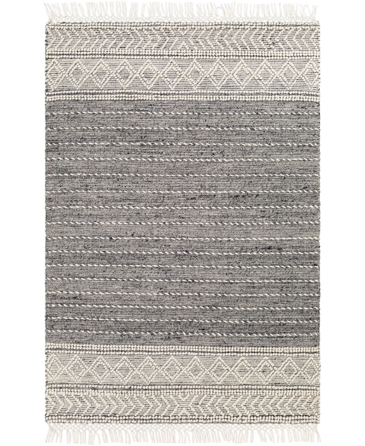 Surya Lucia Lci-2304 5in x 7'6in Area Rug - Charcoal