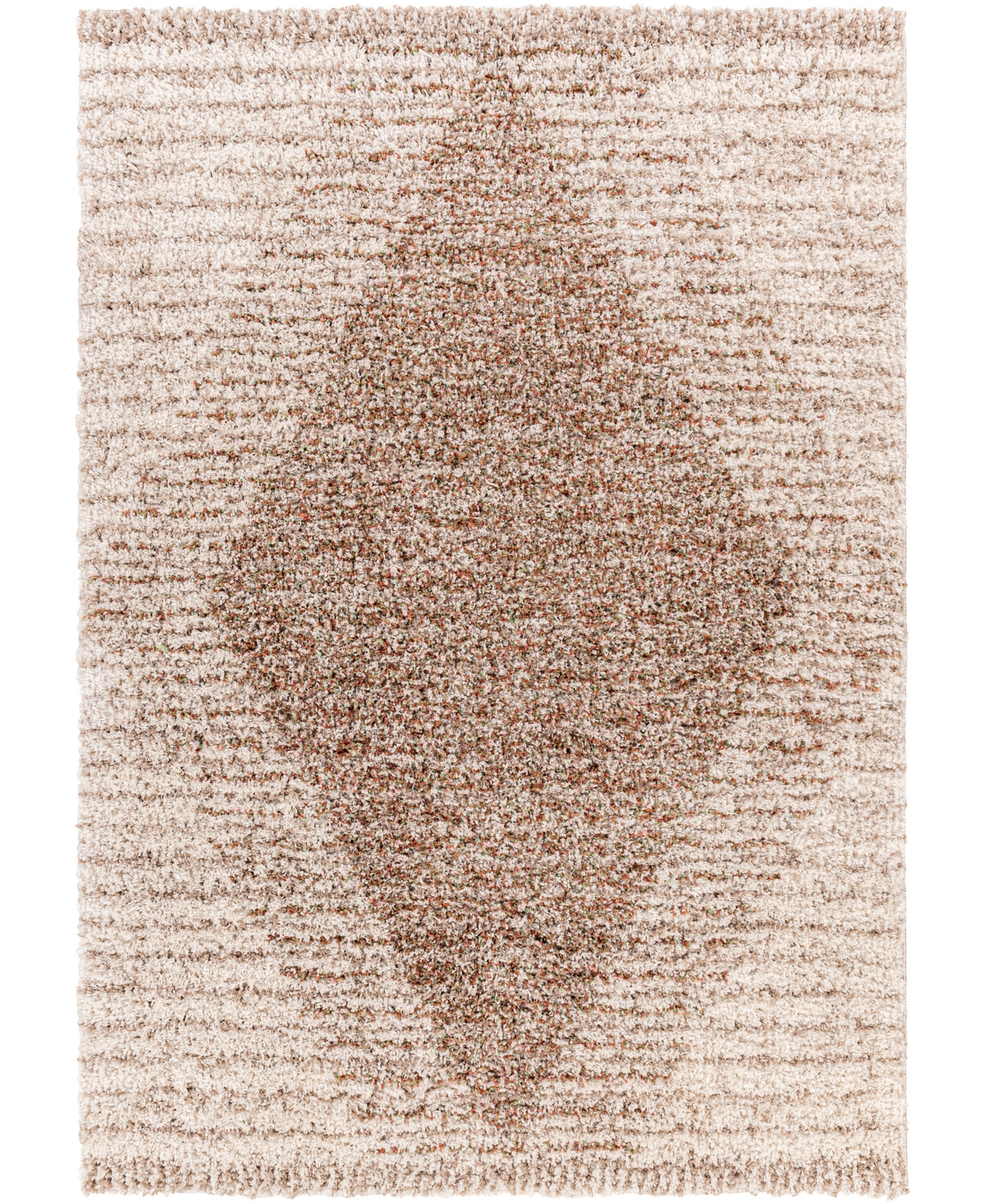 Surya Capella Shag Cps-2301 5'3in x 7' Area Rug - Cream, Tan