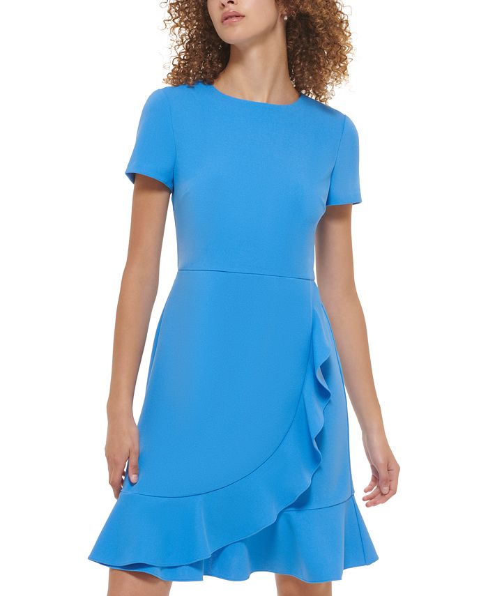 Karl lagerfeld ruffle dress 2025