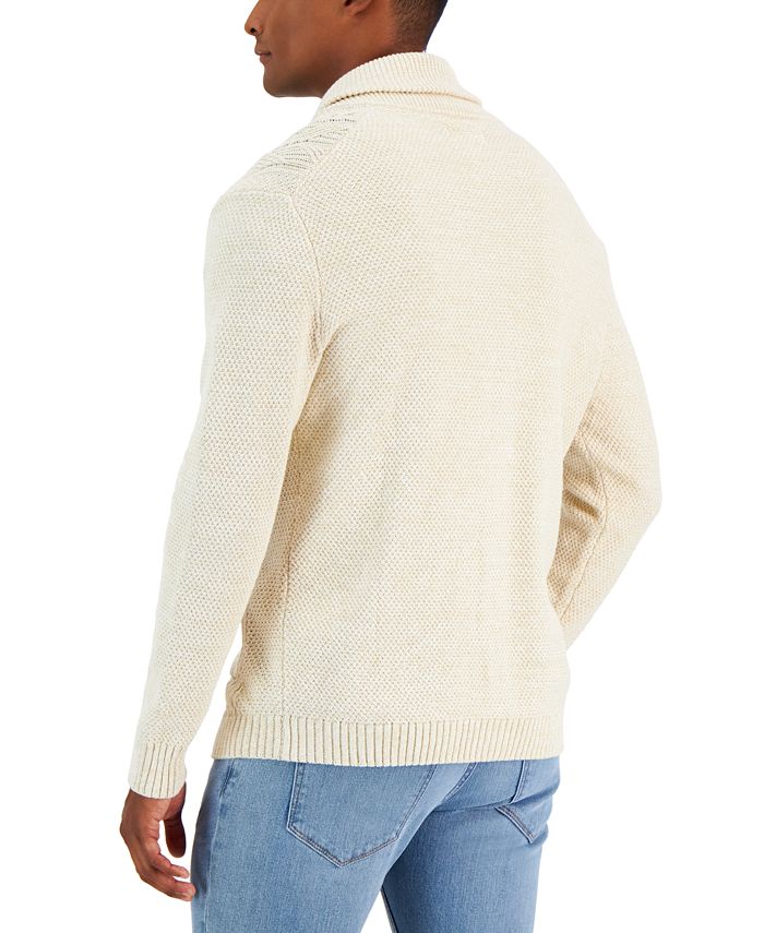 Club Room Men's Chunky Shawl Collar Cardigan, Created for Macy's