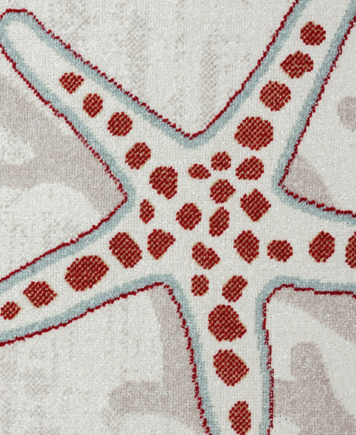 Global Rug Designs Aquatic Coral 18386 Outdoor Area Rug