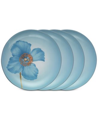 Colorwave Floral Accent Plates, Set of 4